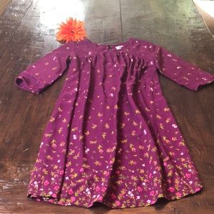 Girls Burgundy Dress By Old Navy
